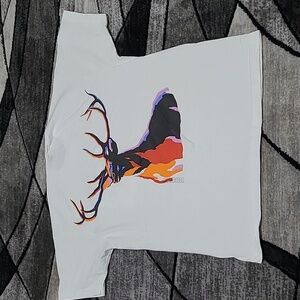 VINTAGE THE ALMIGHTY BUCK CREW-NECK FRONT POCKET TEE-SHIRT